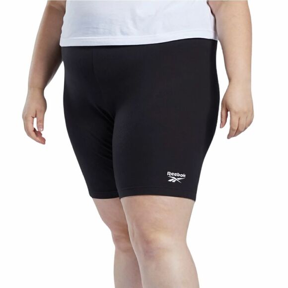 Reebok Women's Classic Vector Logo Legging Shorts - Picture 1 of 7